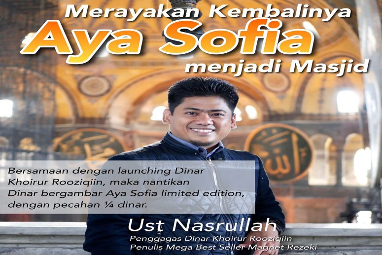 Nantikan Dinar Limited Edition Aya Sofia